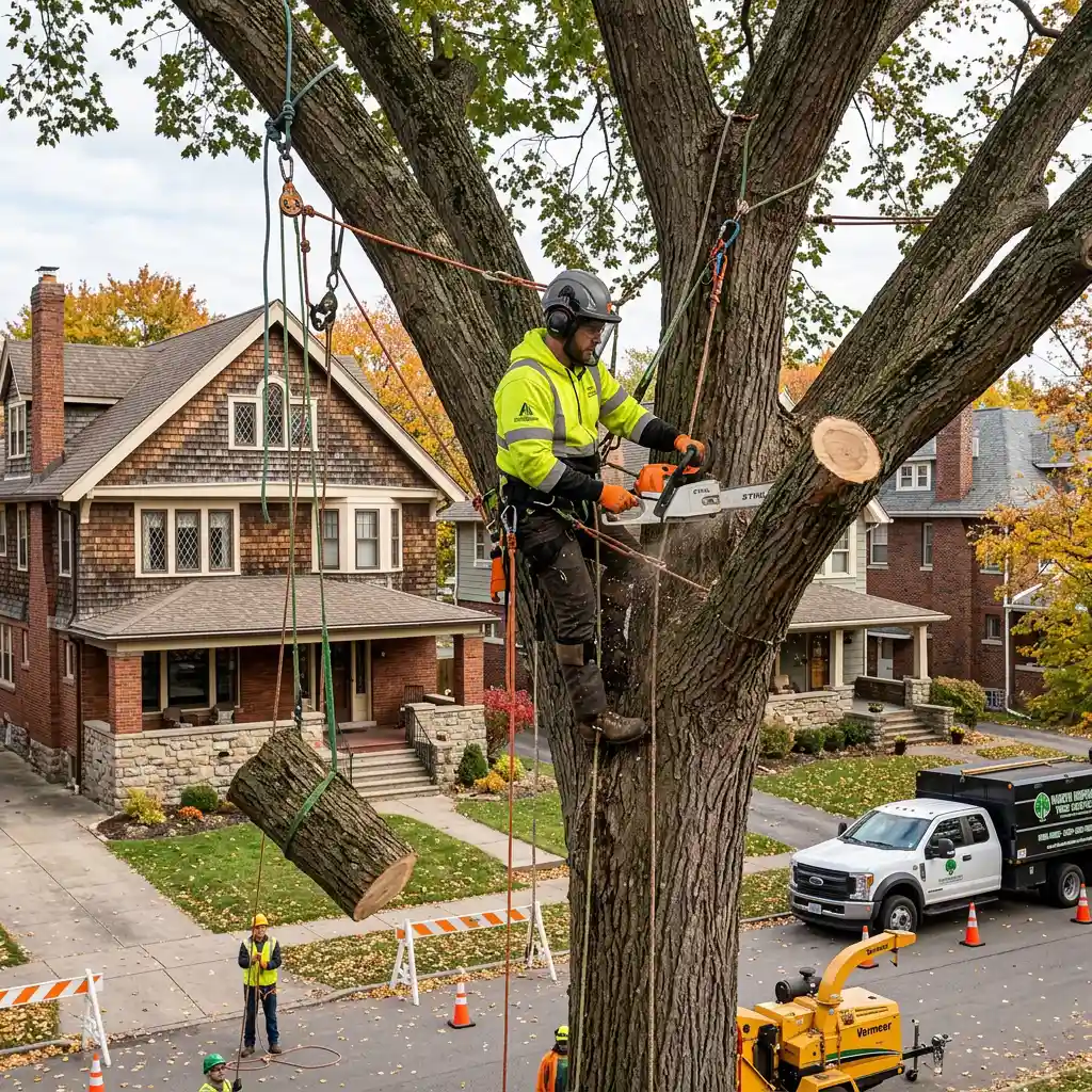 Professional Tree Removal North Buffalo