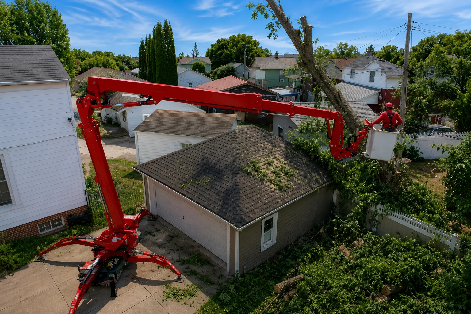 Crane Tree Removal in Buffalo NY